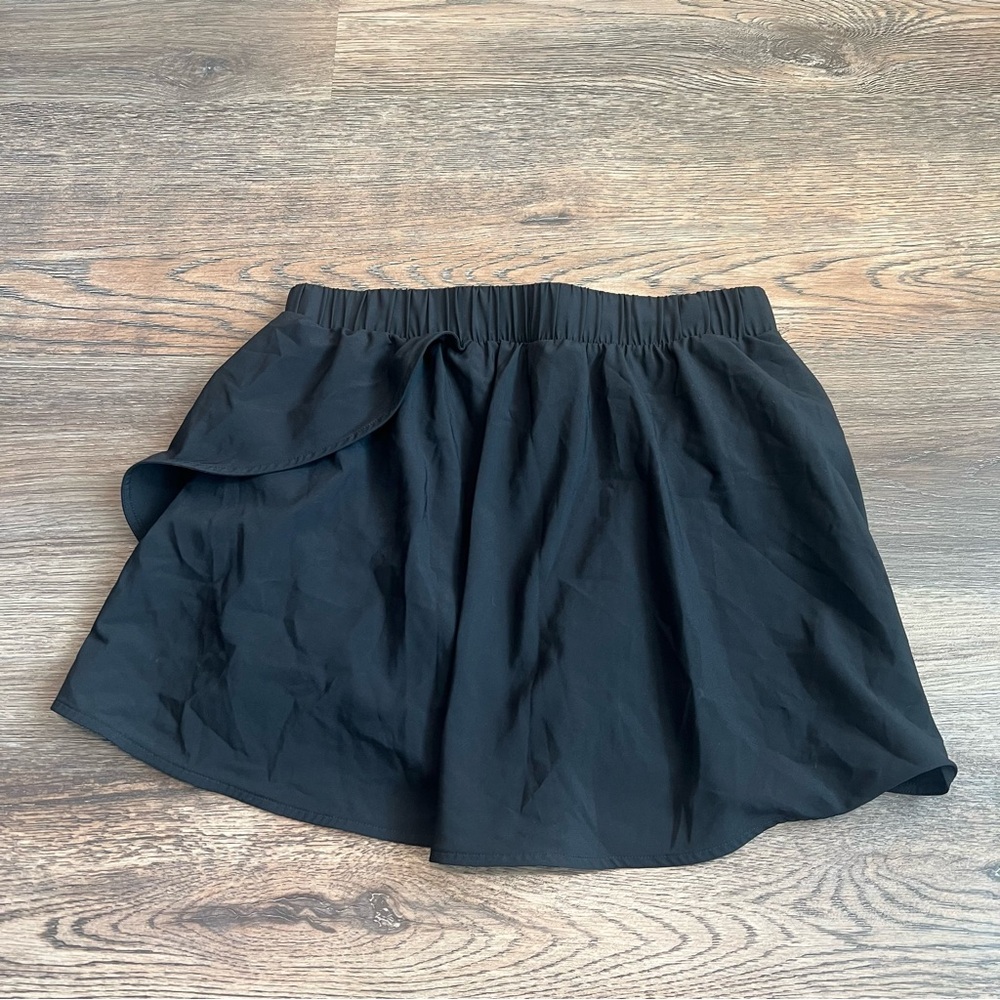 Alo Yoga Match Point Tennis Skirt Skort Black XS Athletic Running Golf Active - Picture 4 of 5